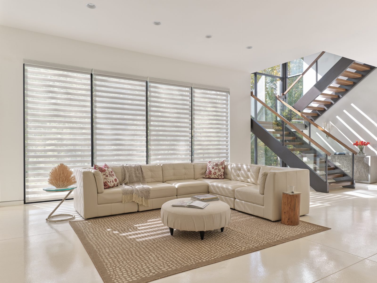 Designer Banded Shades