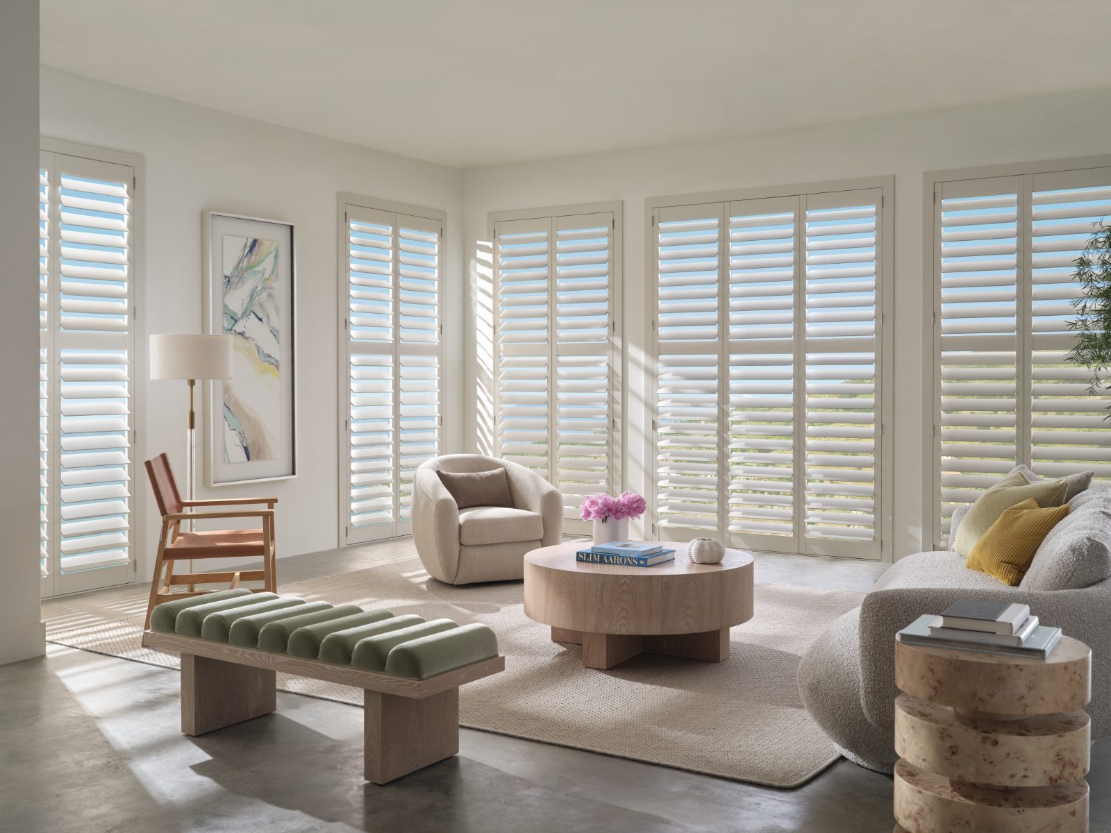 Crisp Lines Around the Room