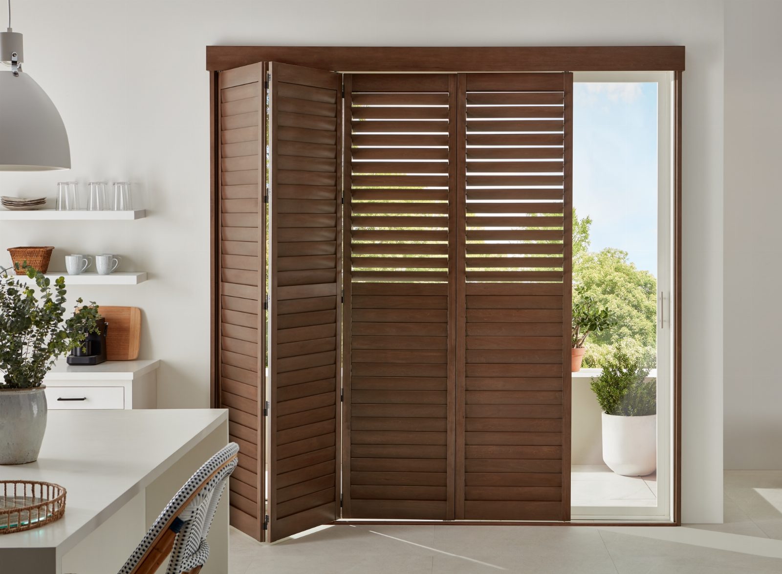 Folding Panels for Doorways
